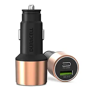 DURACELL CAR Charger PD & QC3.0 38W
