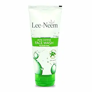 Leeford Lee Neem Acne Control Face wash Pack of 6 | Soap Free| All Skin Type with Vitamin E, Aloe Vera and Pure Neem Extracts for Clean and Refreshing Skin -70 gm each - (Unisex)