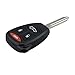 Produktbild DDLBiZ 3 Tasten FOB REMOTE KEY SHELL CASE für Chrysler Dodge Jeep, Schlüsselanhnger