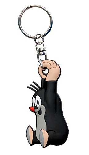 Preisvergleich Produktbild Schlüsselanhänger Der kleine Maulwurf 3D hängend: mit Schlüsselring