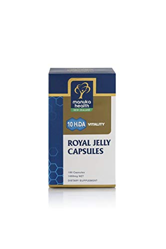 Preisvergleich Produktbild Manuka Health Royal jelly Kapseln Nieuw Zeeland - 180 Kapseln
