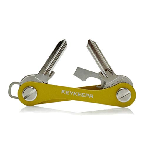 KEYKEEPA - Llavero Dorado Dorado