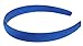 Girls Satin 2cm Hair Headband Alice Band Royal Blue