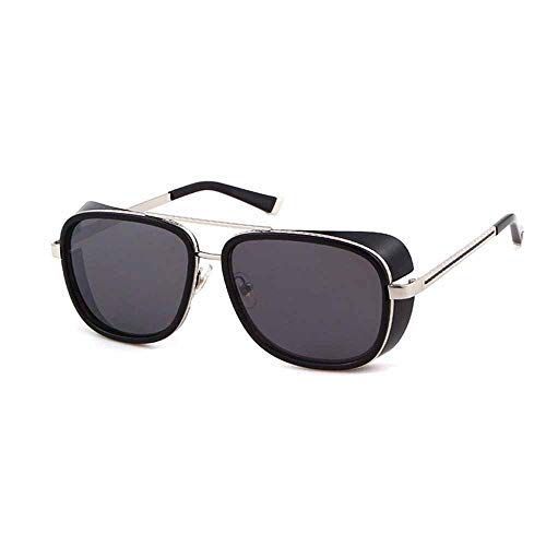 Preisvergleich Produktbild Sonnenbrille Herren - Retro Sunglasses Designer-Brille Sonnenbrillen Sportbrille Eyewear Pilotenbrille Unisex Metall Rahmen Fahren Angeln