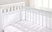 BreathableBaby Airflow Two Sided Cot Mesh Liner (White)