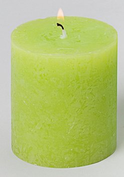 Preisvergleich Produktbild Stumpenkerze STUMPEN LEMON 80X68 103868020374 (Liefermenge=3)