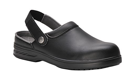 New Portwest Steelite Safety Clog(fw82) Durable Kitchen Chef Shoe Boots Footwear 6