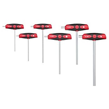 INBUS Jeu De 8 Clés Allen En T - 2 à 10mm, HybridTouch, Made In Germany