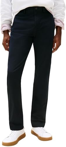 Tommy Hilfiger Core Denton Essential Twill Mw0Mw40262, Pantaloni Chino, Uomo, Blu (Desert Sky), 36W / 28L