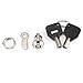 Produktbild Vvciic Heavy Duty Unbreakable Kabinett Viertelsperre Drehen Sicherheit Tubular mit Keys