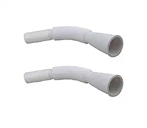 STRENGTH Flexible PVC Waste Pipe for Wash Basin & Sinks - Pack of 2 Pcs