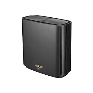 ASUS ZenWiFi AX (XT8) Router Black - AX6600 Whole-Home Tri-Band Mesh WiFi 6 System, Coverage up to 2,750 Sq. ft. or 4+ Rooms, 6.6Gbps WiFi, 3 SSIDs, Life-time Free Network Security & Parental Control