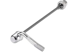 GERUIEN Bicycle Quick Release Rear Wheel Skewer And Front Wheel Riser Block, Indoor Bicycle Training Accessories for Turbo Trainer