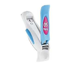 OZIVIA - Kids Nail Clipper, Infant and Toddler Grooming Nail Cutter, Baby Manicure, Pedicure?, Safety Cutter Care for New Born Baby, Children, SkyBlue