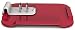 Produktbild Ornamin Essbrettchen 22 x 17 cm rot mit Zubereitungshilfe (Modell 900 + 960) / Schneidebrett, Fixierbrett, Einhänderbrett