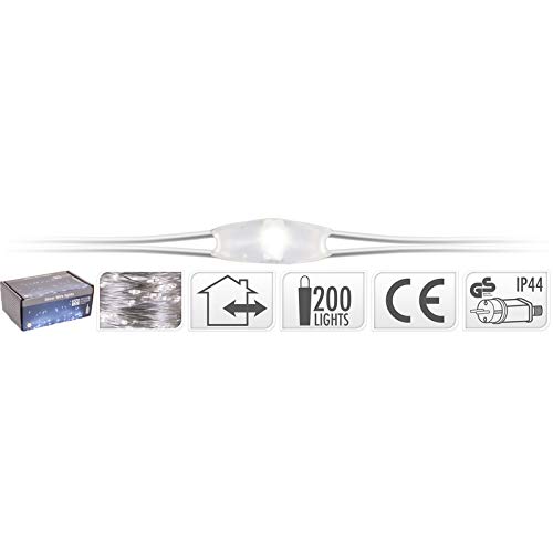 KOOPMAN DEKO Guirlande Lumineuse à 200 LED 7 m