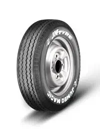 JK 155/80D12 JUMBO MAGIC 8PR Tube type Tyre Front/Rear (Home Shipping)