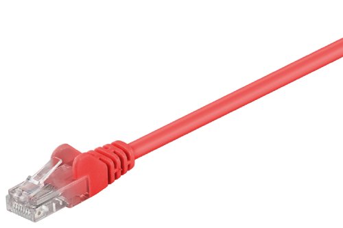 Netzwerkkabel 1,5m rot, CAT5.e