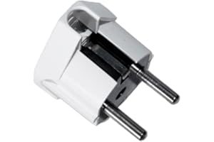 Solera 6566 - Clavija bipolar toma tierra lateral 10/16a 250v blanco