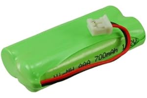 CAMERONSINO Battery for Sagem D16T Ni-MH 2.4V 700mAh - 2SN-AAA55H-S-JP1