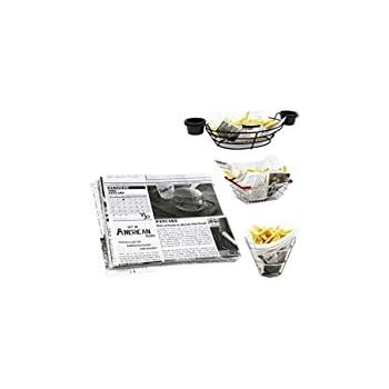Promo Panier à Frites En Métal Noir ø 8,3 Cm chez Promocash