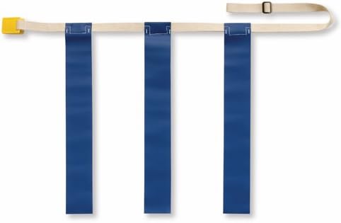 Triple Threat Flag Football Belts, Blue, Small (EACH)