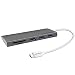Produktbild XtremeMac Promate Ultra High Speed 3.2 C Aluminium-Hub USB 3.1 Typ A Port/SD/MicroSD Kartenslot, Grau/transparent