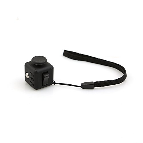 LnLyin Stress Cube for Fidgeter Anxiety Attention Toy Relieves Stress And Anxiety for Children and Adults Black LnLyin Stress Cube for Fidgeter Anxiety Attention Toy Relieves Stress And Anxiety for Children and Adults Black