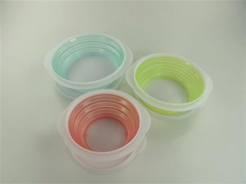 TUPPERWARE Mini-Max Teller Küchenhelfer 2 L mint+1,5 L limette+950 ml lachs (3) 10431 - 9