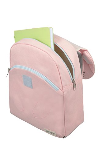 SAMSONITE Happy Sammies - Children Backpack S Cartable, 28 cm, 7.5 liters, Rose (Rabbit Rosie)