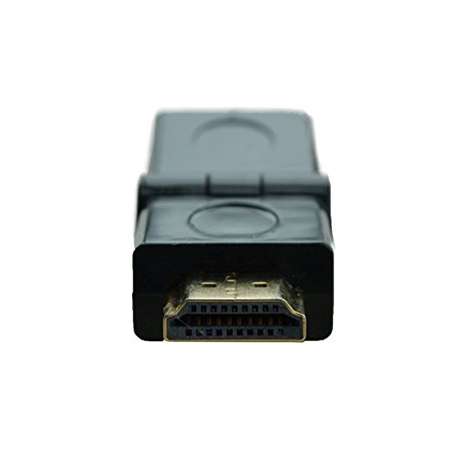 HDMI Stecker auf Buchse 360 Grad drehbar und neigbar drehbar Adapter Winkel - 5