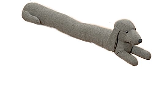 Preisvergleich Produktbild Zugluftstopper Hund 90cm (grau)