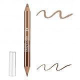 Utilice este dúo para un hermoso maquillaje del ojo esté donde esté! Un lado es una Beige Doré sombra de ojos que ilumina los ojos, el otro lado es un Lápiz para designar el área de los ojos. Fabricado en Francia y certificado orgánico, este lápiz Jumbo se encarga de los párpados.