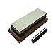 Produktbild Altsommer Whetstone Premium Messer Sharpener Sharpener Sharpening Stone Water Stone Kit von Kimmyer Safe Honing Holder Base inklusive (240/400 Grit)