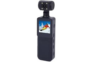 Bewinner 4K Ultra HD Camcorder, Mini Video Audio Cam med 180 ° Roterande Lins, WiFi Enabled Action Camera, Sport Action Outdoor Video Recorder for Outdoor Sports