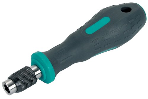 Wolfcraft 1240000 1 Handschraubendreher mit Bitaufnahme