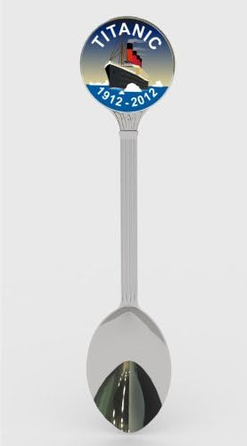 TITANIC 1912-2012 Souvenir Silver Plate Teaspoon in Presentation Box