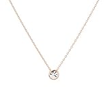 Aaishwarya Crystal Stone Pendant Chain for Women (Gold)