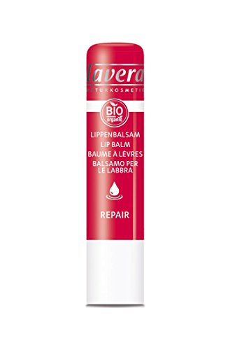 lavera Repair Lippenbalsam ∙ Soforthilfe ∙ Intensive Lippenpflege ∙ Bei trockenen spröden Lippen ∙ vegan ✔ Bio Pflanzenwirkstoffe ✔ Naturkosmetik ✔ Natural & innovative ✔ Lippenpflege 6er Pack (6 x 4,5 g) - 5