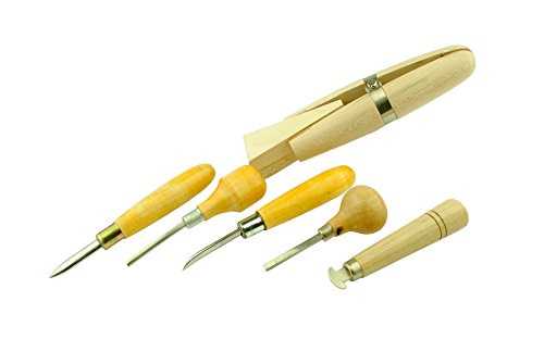 Proops Juwelieren 6 Stück Stone Einstellung Kit, Zinken Stößeln, der Poliersteine, Blende, Ring Klemme mit Wedge (j2014). Versandkostenfrei innerhalb UK