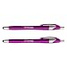 Produktbild I love Food – Stylus mit einziehbarem schwarz Ink Ball Point Pen 2 in1 Combo funktioniert auf jedem Touch Bildschirm Gerät wie iPad, iPhone, Tablets und mehr – 2 Pack – Pink rosa Thymian