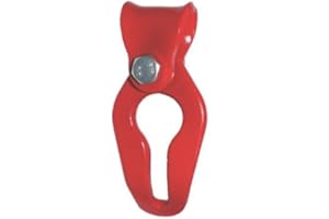 ENERJARY Seilgleitbügel 8mm für Chokerseil, Chokerkette, Forstseil, Forstkette, Güteklasse 8 einfache Montage am Zugseil bis Kettenstärke d=11mm verwendbar w=20mm (siehe Bild)