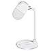Produktbild Bluetooth Lautsprecher Schreibtischlampe mit Qi-Ladegerät kompatibel mit iPhone 8/8 plus/x/xs, Galaxy S8/S8+/S7/S7Edge, LED-Tischleuchte Unterschiedlicher Lichtmodus für Studium, Schlaf, Arbeit