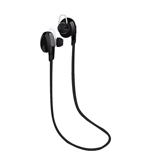 Tefamore Auricular Est  reo Inal  mbrico Bluetooth Para Auriculares De Deporte Universal  negro 