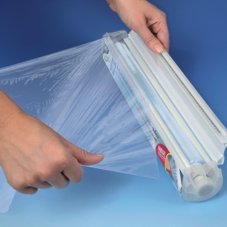 Preisvergleich Produktbild PAPSTAR 10603 Frischhaltefolie im Einwegspender, Breite: 450 mm