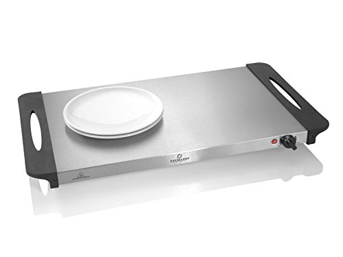 Buffet Wärmer 6L Speisewärmer Speisenwärmer warmhalte- Platte mit 3 Schalen a 2L - 3