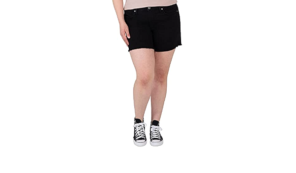 plus size silver shorts