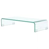 mesa tv cristal el corte ingles 【Características】Dimensiones: 60 x 25 x 11 cm (longitud x anchura x altura); Grosor del vidrio: 12 mm