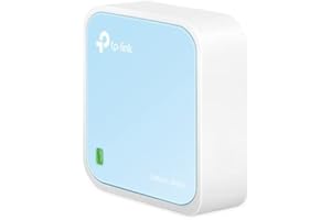 TP-Link Nano Routeur 300 Mbps Wi-Fi N, Support mode Répéteur/ mode Point d'accès/ mode Pont/ mode Client, 1 Port Ethernet, 1 Port USB, Idéal pour la maison et le voyage (TL-WR802N)