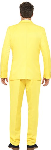 Smiffys Adult Men's Yellow Suit, Jacket, Trousers and Tie, Stand out Suits, Serious Fun, Size: XL, 23525 reviews Smiffys Adult Men's Yellow Suit, Jacket, Trousers and Tie, Stand out Suits, Serious Fun, Size: XL, 23525